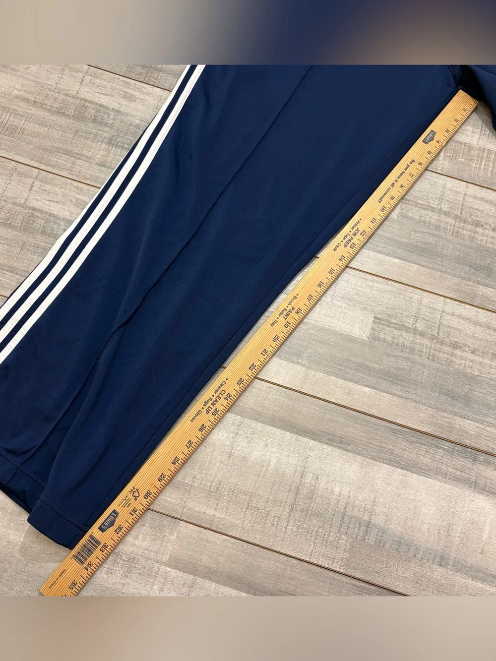 Vintage Adidas Track Pants Mens 2XL Blue 3 Stripe Athletic 2004 Y2K Polyester